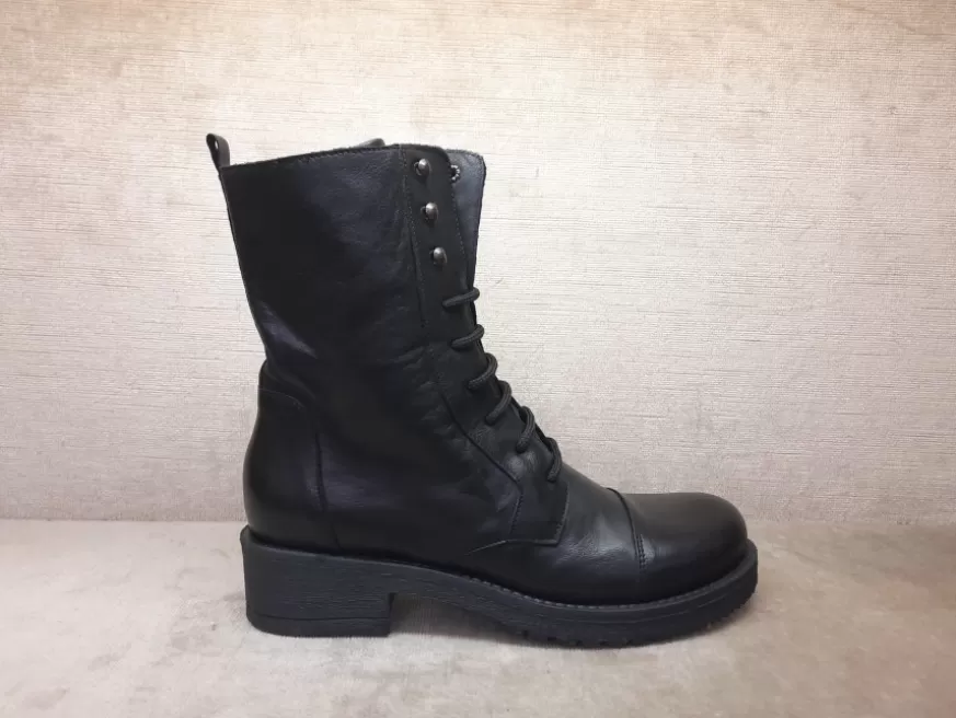 Donna CAMARRI CALZATURE Scarpe Donna | Anfibio Artigianale Nero