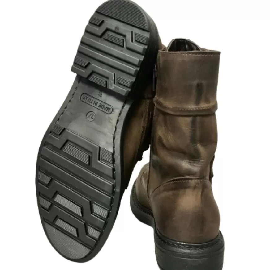 Donna CAMARRI CALZATURE Scarpe Donna | Anfibio Artigianale Testa Di Moro