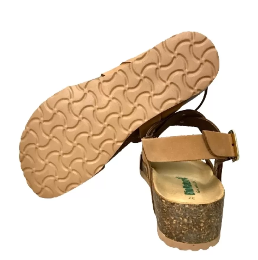 Donna CAMARRI CALZATURE Scarpe Donna | Sandalo Brandy Chiaro Bionatura