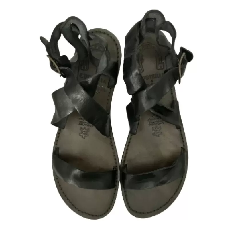 Donna CAMARRI CALZATURE Scarpe Donna | Sandalo In Pelle Nero Mod. 216