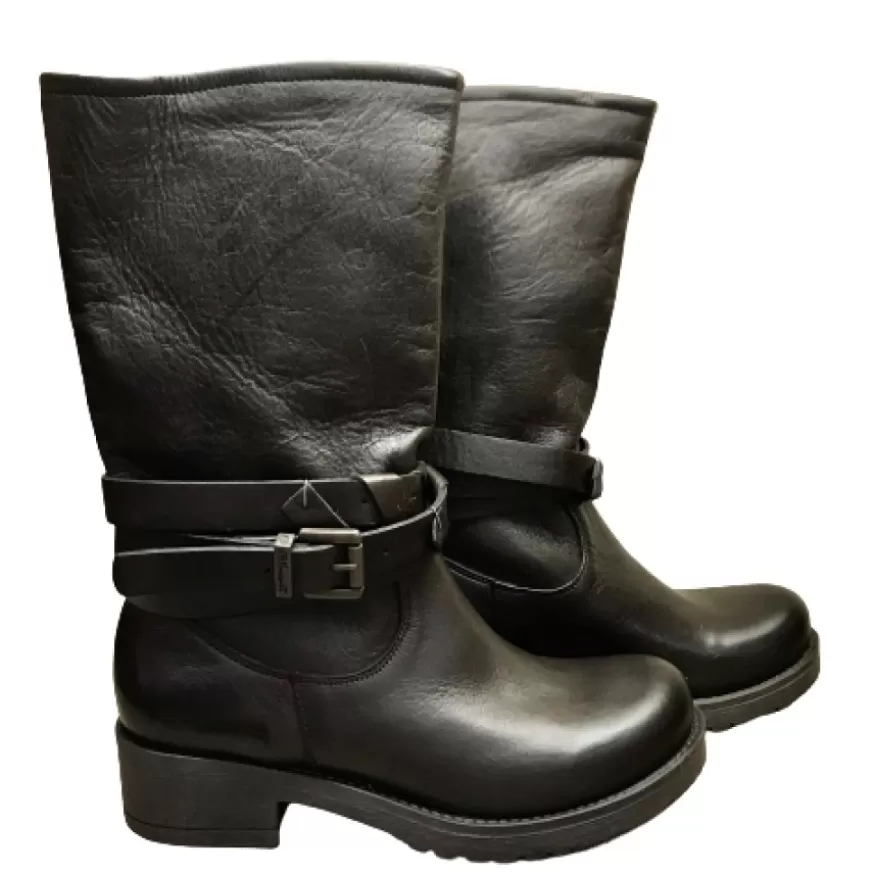 Donna CAMARRI CALZATURE Scarpe Donna | Stivaletto “Pompiere” Testa Di Moro