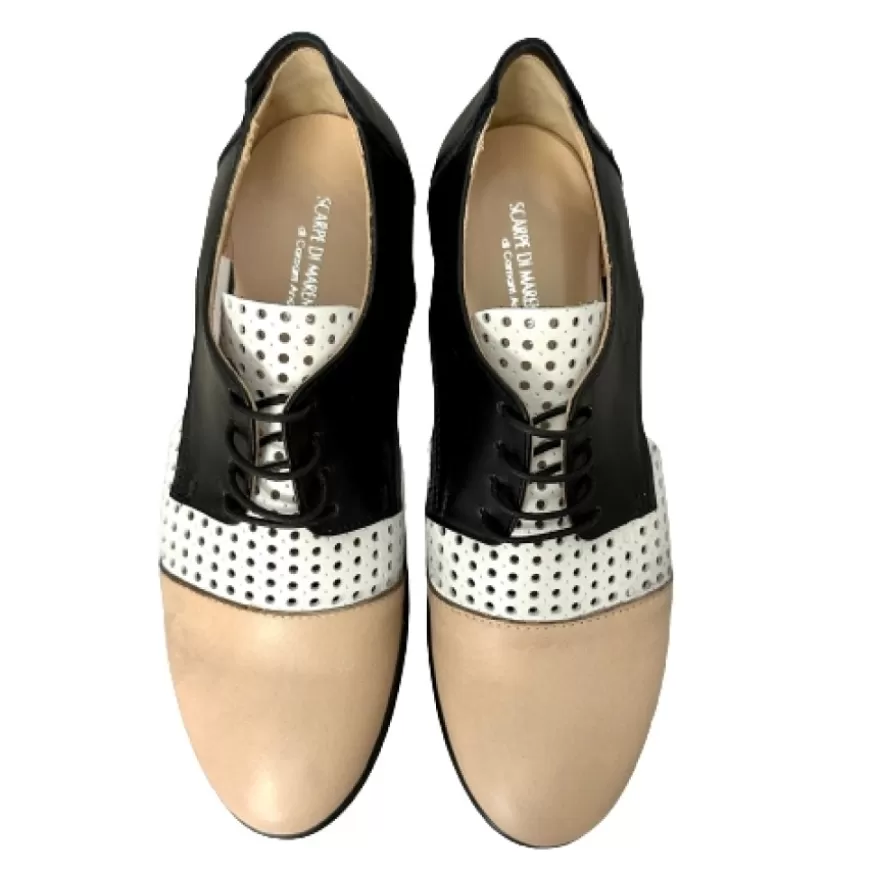 Donna CAMARRI CALZATURE Scarpe Donna | Stringata Artigianale Multicolor