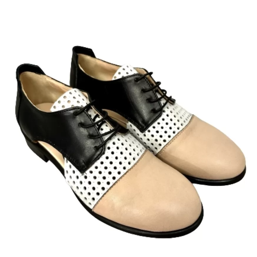 Donna CAMARRI CALZATURE Scarpe Donna | Stringata Artigianale Multicolor