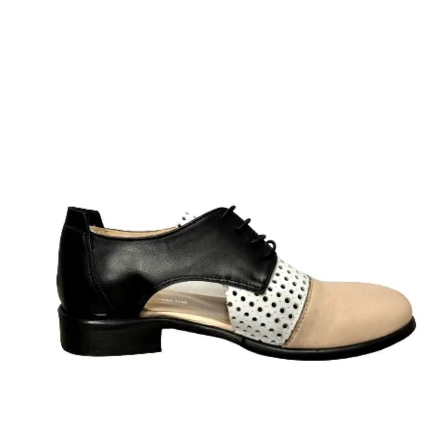 Donna CAMARRI CALZATURE Scarpe Donna | Stringata Artigianale Multicolor