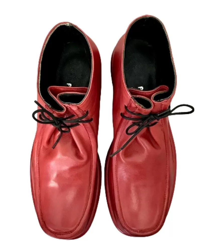 Donna CAMARRI CALZATURE Scarpe Donna | Stringata In Pelle Color Vino