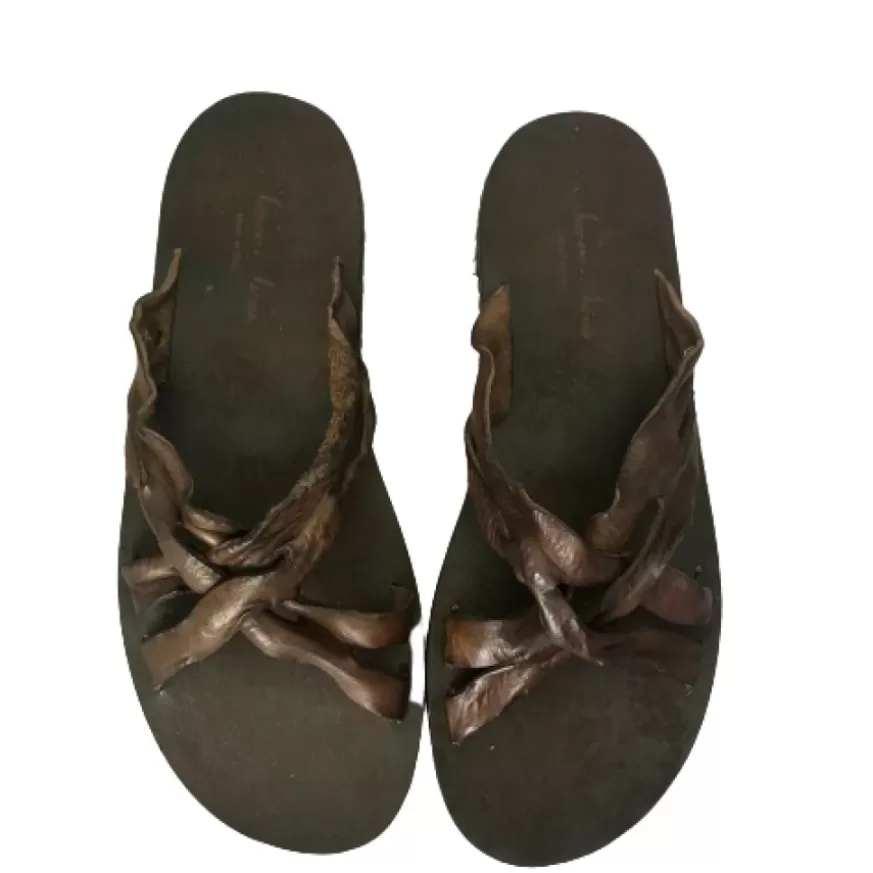 Uomo CAMARRI CALZATURE Scarpe Uomo | Ciabatta Artigianale In Vacchetta Strizzata Mod.1