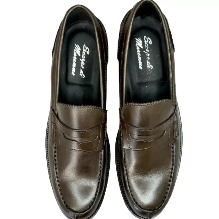 Uomo CAMARRI CALZATURE Scarpe Uomo | College Cucito Blake Color Dattero
