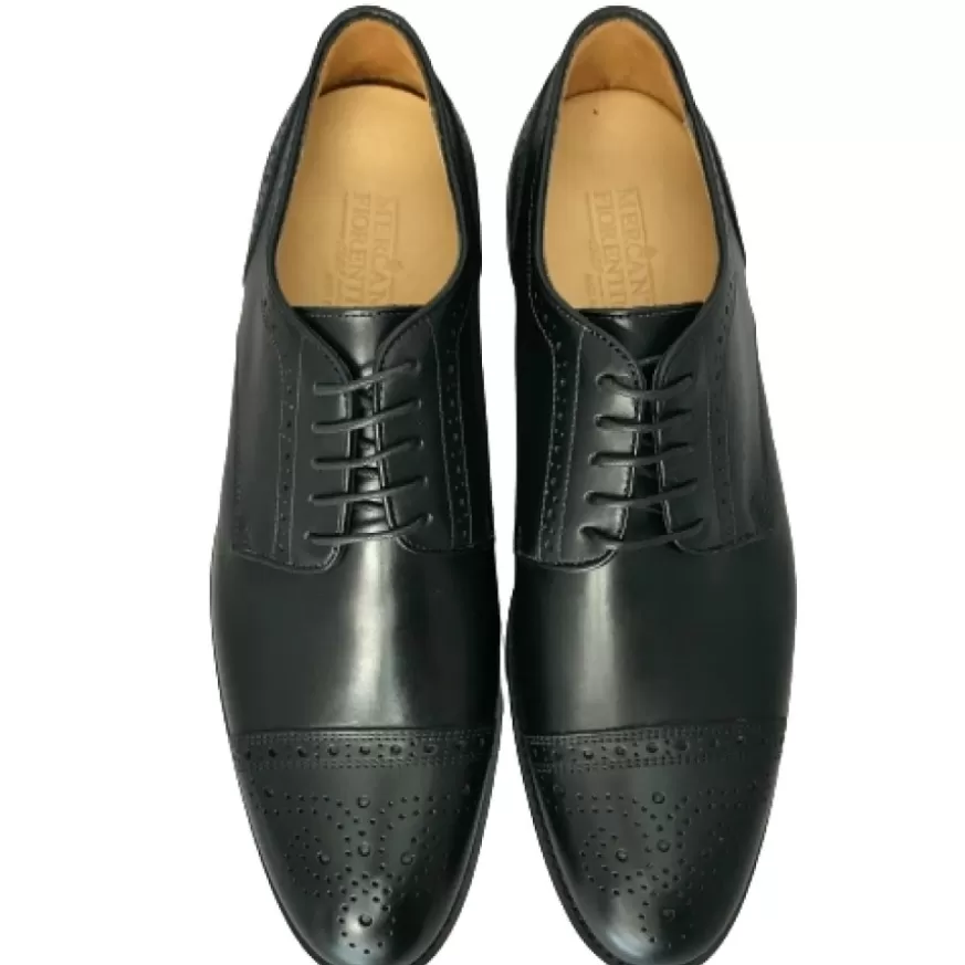 Uomo CAMARRI CALZATURE Scarpe Uomo | Francesina Duilio In Pelle Con Spunterbo