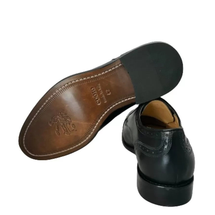 Uomo CAMARRI CALZATURE Scarpe Uomo | Francesina Duilio In Pelle Con Spunterbo
