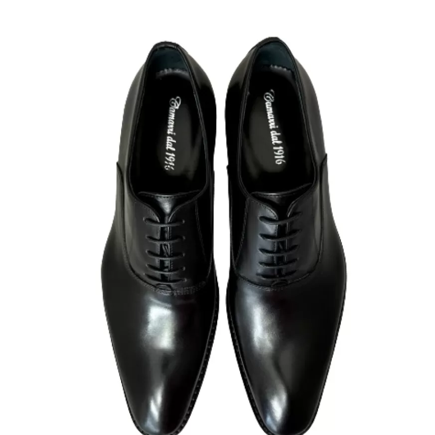 Uomo CAMARRI CALZATURE Scarpe Uomo | Francesina Fatta A Mano In Vitello Nero – Luxury Collection