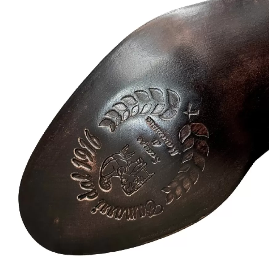 Uomo CAMARRI CALZATURE Scarpe Uomo | Francesina Fatta A Mano In Vitello Nero – Luxury Collection