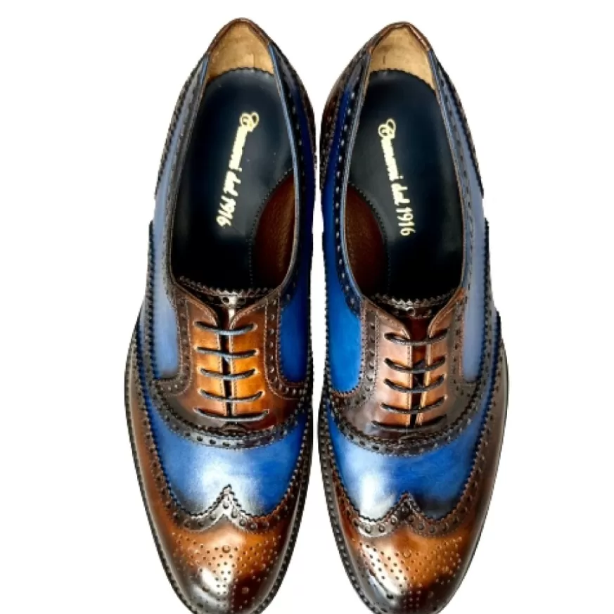 Uomo CAMARRI CALZATURE Scarpe Uomo | Francesina Fatta A Mano Spazzolata – Luxury Collection