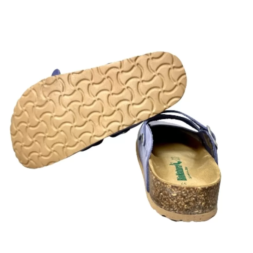 Uomo CAMARRI CALZATURE Scarpe Uomo | Sabot In Nabuk Color Glicine Bionatura
