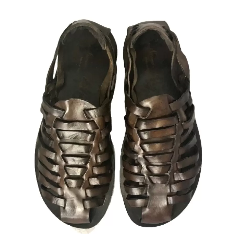 Uomo CAMARRI CALZATURE Scarpe Uomo | Sandalo Chiuso In Pelle Mod. M6579