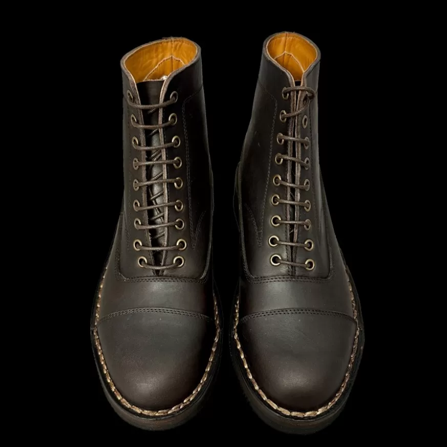 Uomo CAMARRI CALZATURE Scarpe Uomo | Scarponcino Da Lavoro Testa Di Moro