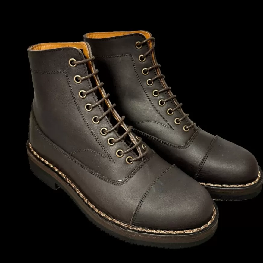 Uomo CAMARRI CALZATURE Scarpe Uomo | Scarponcino Da Lavoro Testa Di Moro
