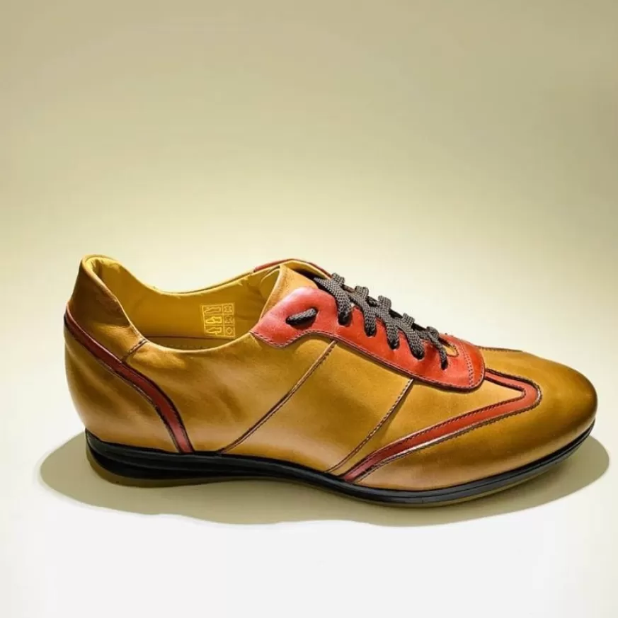 Uomo CAMARRI CALZATURE Scarpe Uomo | Sneakers Bassa Color Cuoio