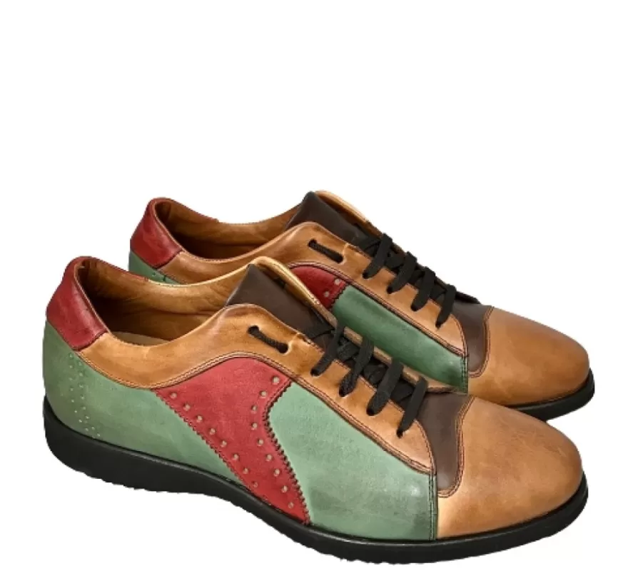 Uomo CAMARRI CALZATURE Scarpe Uomo | Sneakers Bassa In Pelle 4 Colori