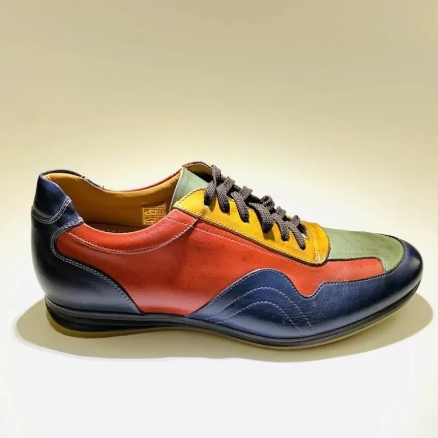 Uomo CAMARRI CALZATURE Scarpe Uomo | Sneakers Bassamulticolor Mod.8