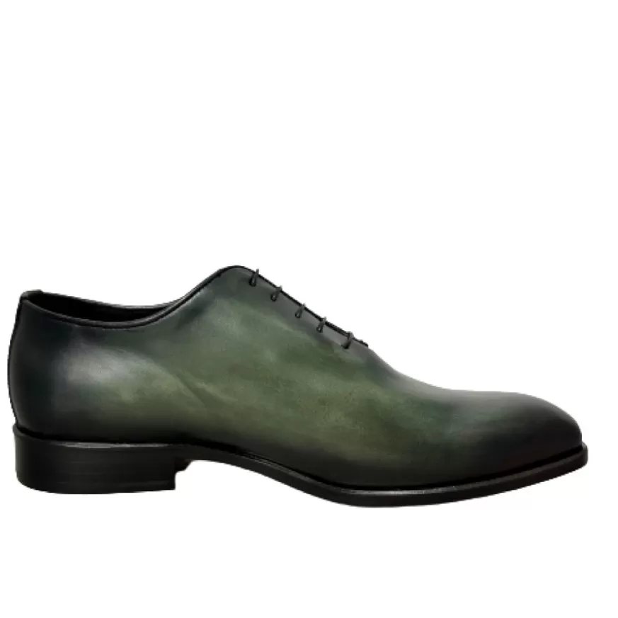 Uomo CAMARRI CALZATURE Scarpe Uomo | Stringata Artigianale Cucita Blake Verde Scuro