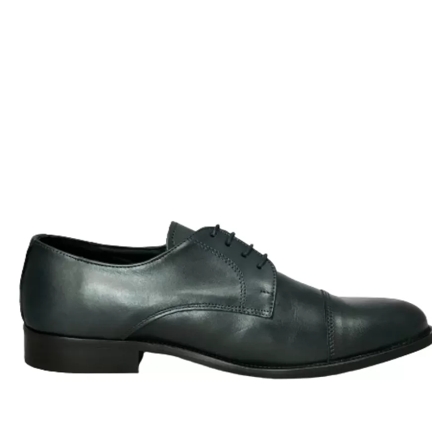 Uomo CAMARRI CALZATURE Scarpe Uomo | Stringata Blu Scuro Con Spunterbo Cucita Blake