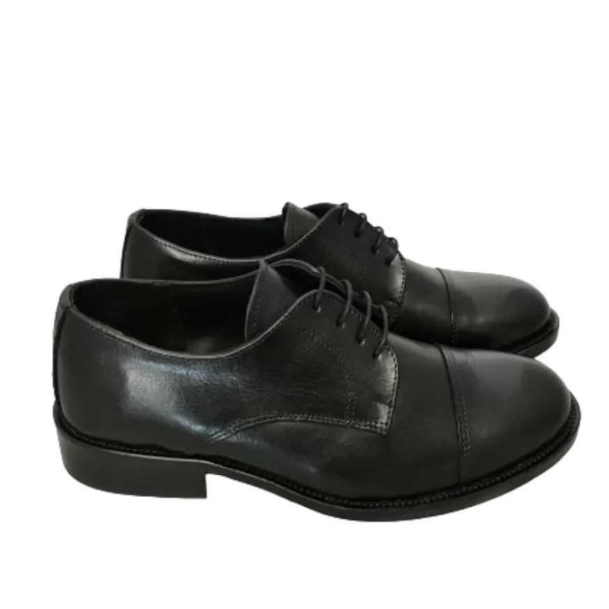 Uomo CAMARRI CALZATURE Scarpe Uomo | Stringata Blu Scuro Con Spunterbo Cucita Blake