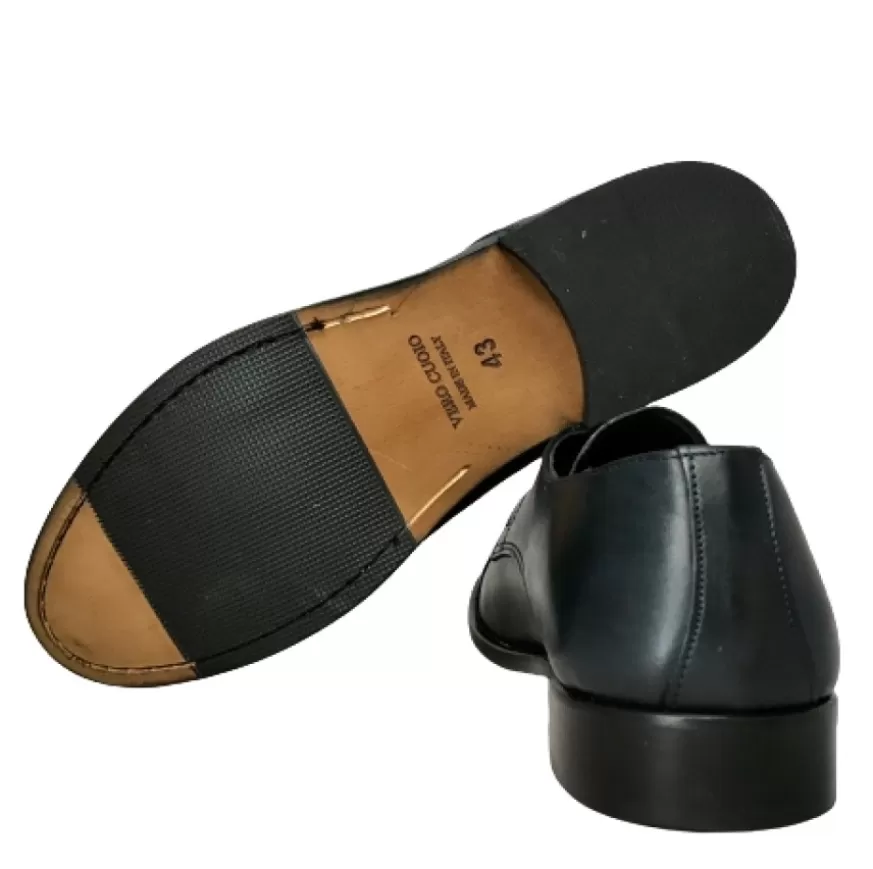 Uomo CAMARRI CALZATURE Scarpe Uomo | Stringata Blu Scuro Con Spunterbo Cucita Blake