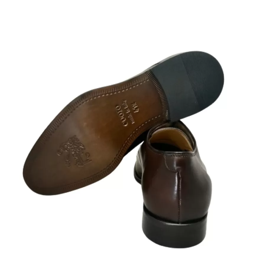 Uomo CAMARRI CALZATURE Scarpe Uomo | Stringata Con Spunterbo Color Dattero Cucita