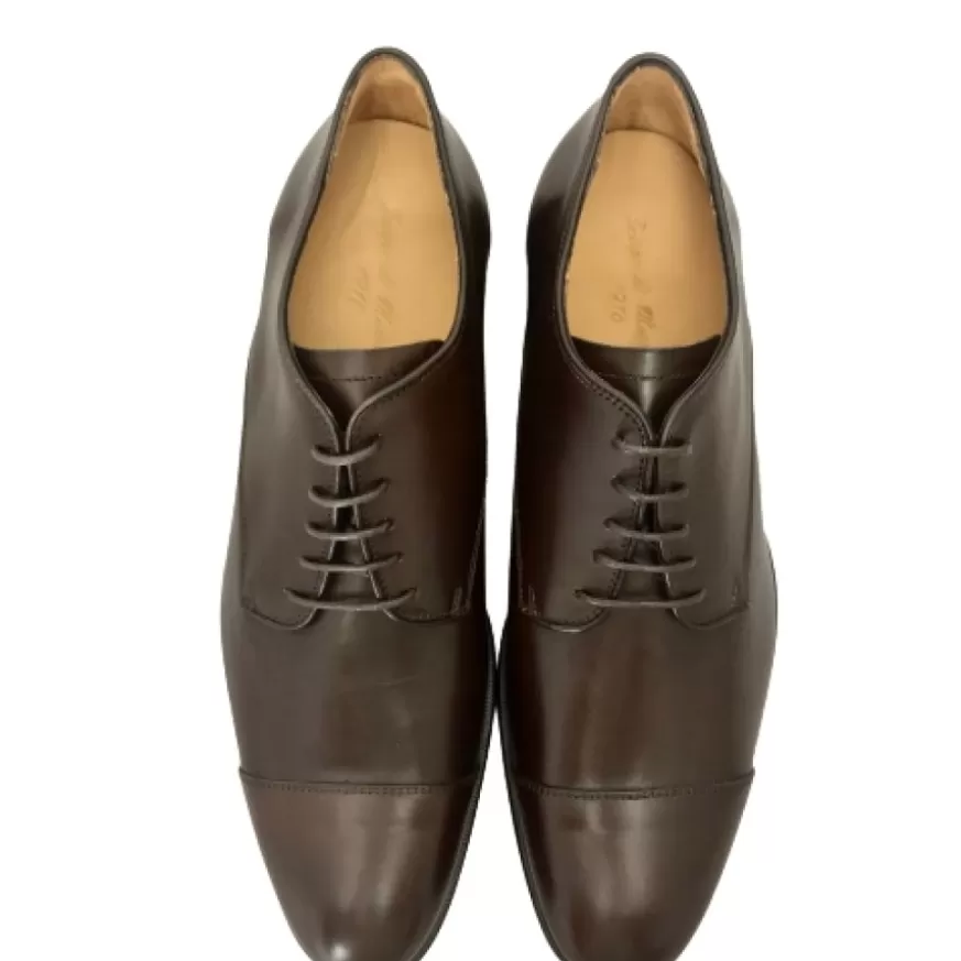 Uomo CAMARRI CALZATURE Scarpe Uomo | Stringata Con Spunterbo Color Dattero Cucita