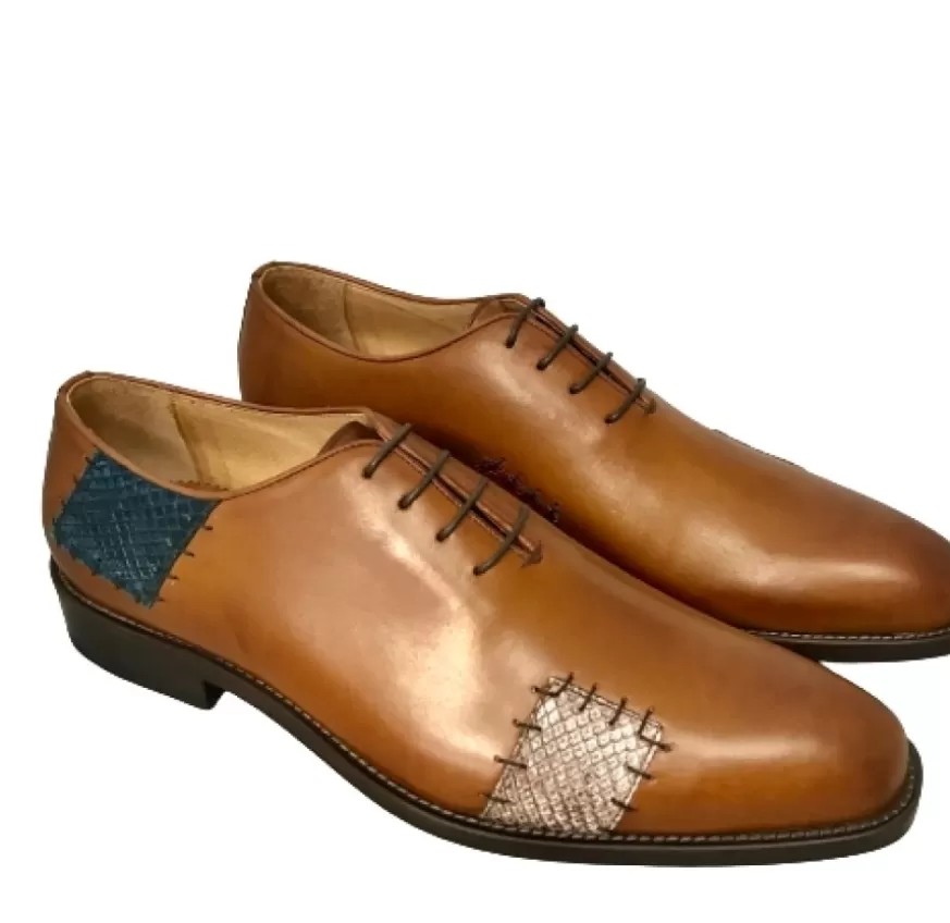 Uomo CAMARRI CALZATURE Scarpe Uomo | Stringata Fatta A Mano Con Toppe – Linea Luxury
