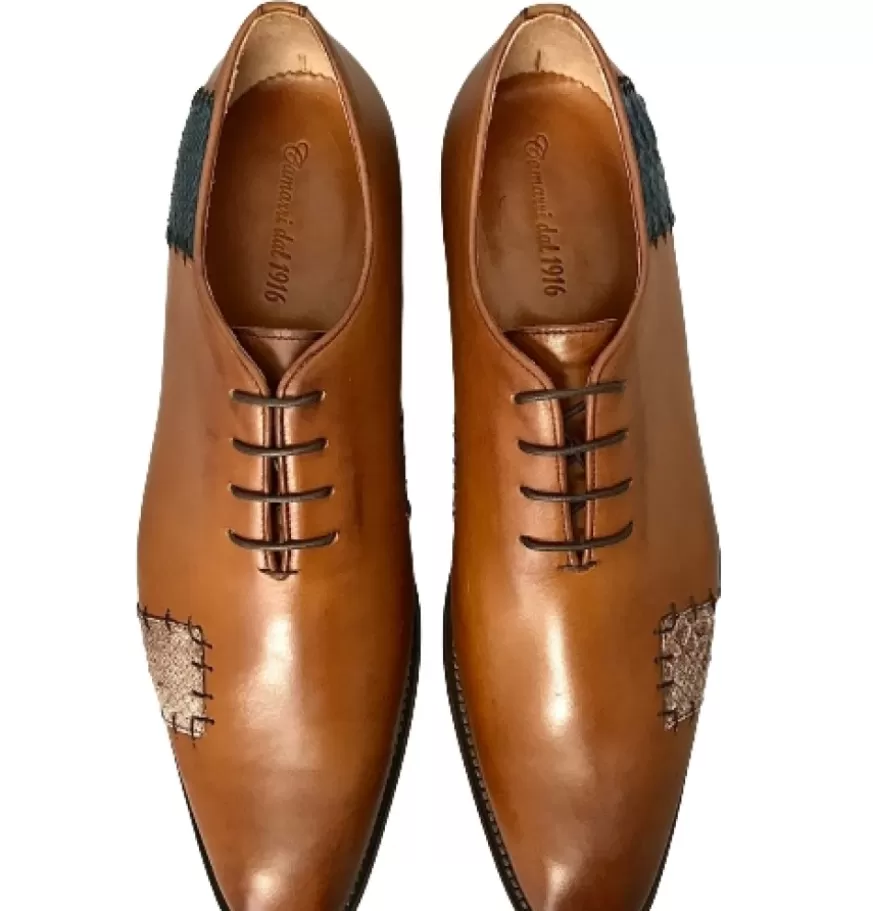 Uomo CAMARRI CALZATURE Scarpe Uomo | Stringata Fatta A Mano Con Toppe – Linea Luxury