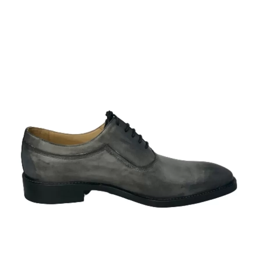 Uomo CAMARRI CALZATURE Scarpe Uomo | Stringata Fatta A Mano Grigia – Luxury Collection