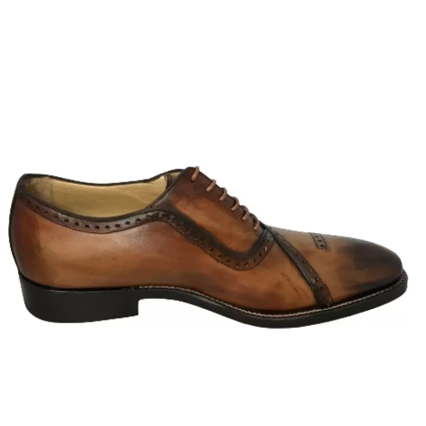 Uomo CAMARRI CALZATURE Scarpe Uomo | Stringata Fatta A Mano Marrone – Luxury Collection