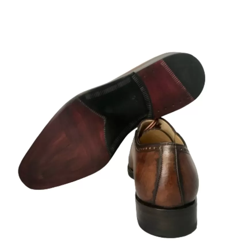Uomo CAMARRI CALZATURE Scarpe Uomo | Stringata Fatta A Mano Marrone – Luxury Collection